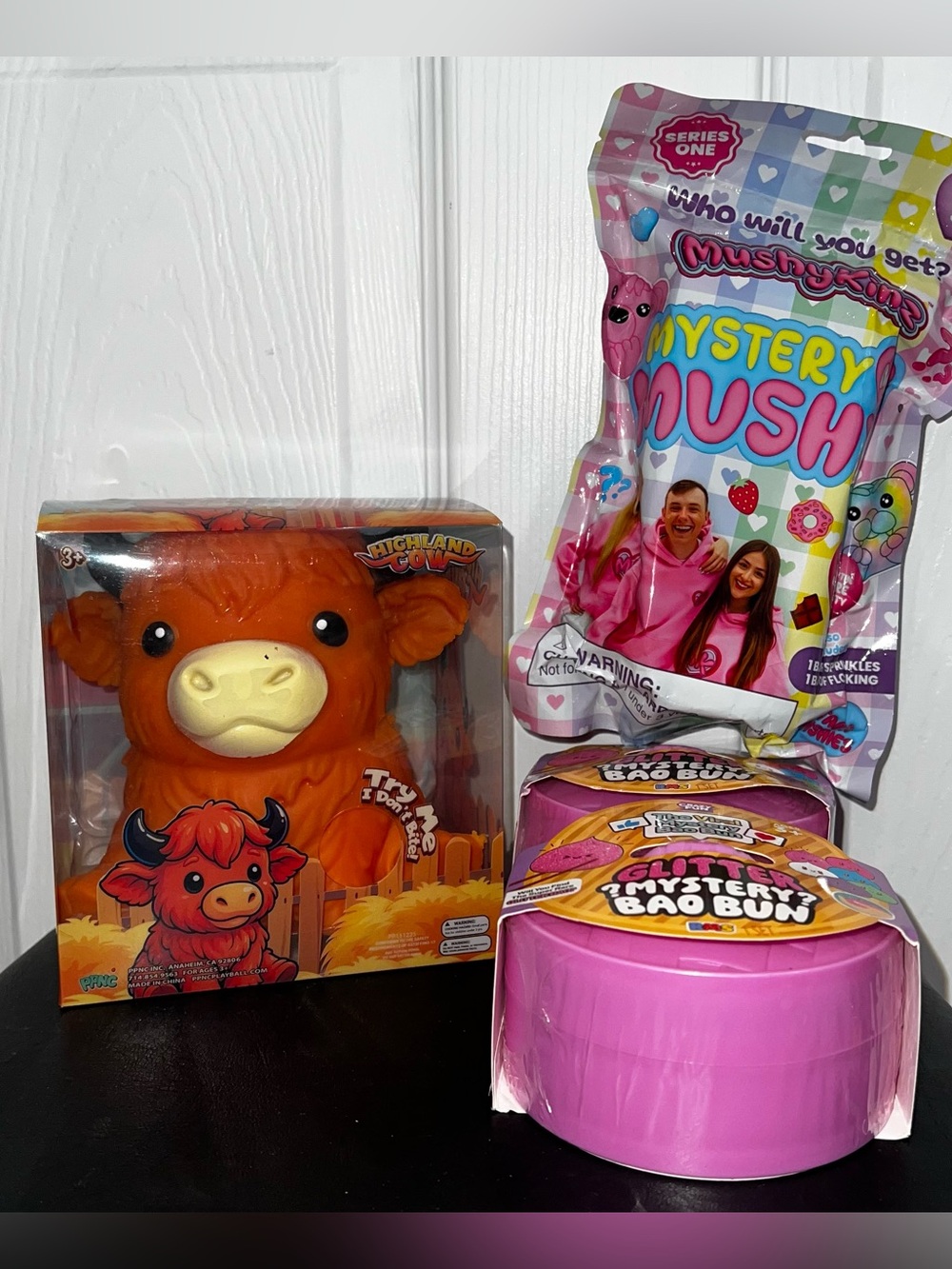 Highland Cow Squishy light brown BUNDLE NEW